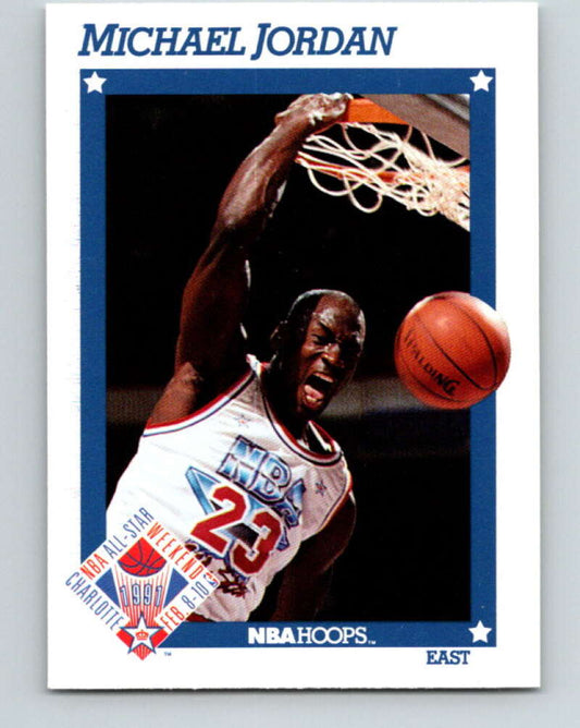 1991-92 Hoops #253 Michael Jordan AS  Chicago Bulls  V32400