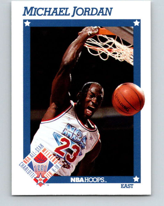 1991-92 Hoops #253 Michael Jordan AS  Chicago Bulls  V32401