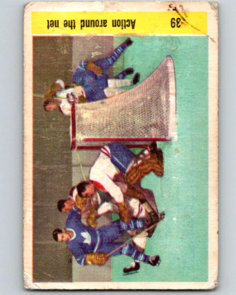 1958-59 Parkhurst #39 Jacques Plante Montreal Canadiens V32408