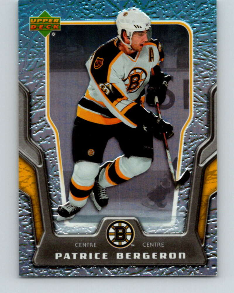 2007-08 Upper Deck McDonald's #48 Patrice Bergeron