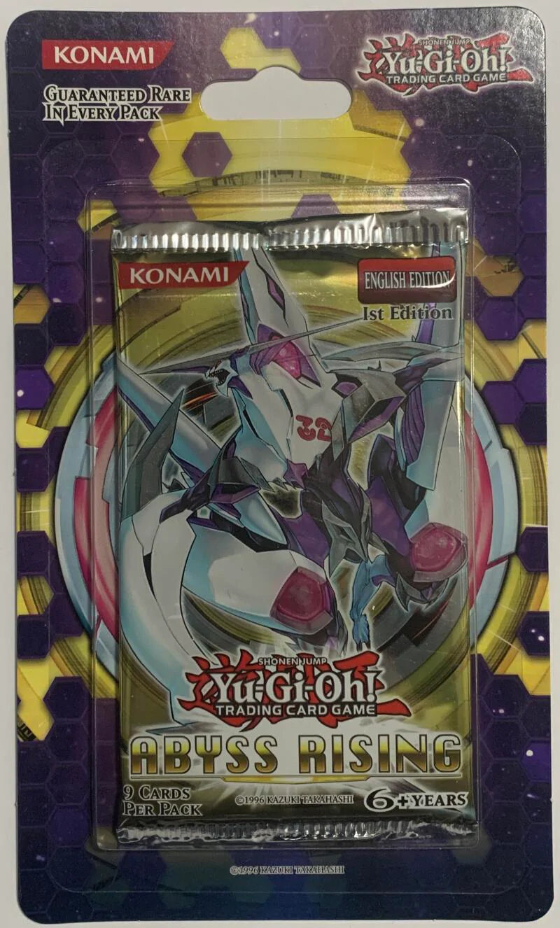 Yu-Gi-Oh! Abyss Rising Booster Sealed Card Game Pack - English Edition