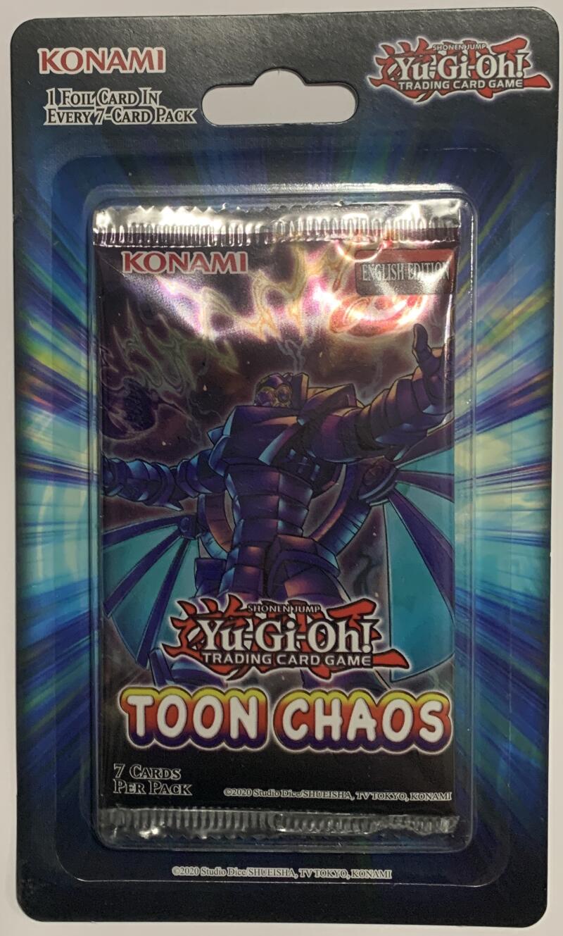 Yu-Gi-Oh! Toon Chaos Booster Sealed Card Game Pack - English Edition