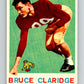 1959 Topps CFL Football #19 Bruce Claridge, British Columbia Lions  V32603