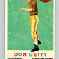 1959 Topps CFL Football #39 Don Getty, Edmonton Eskimos  V32628