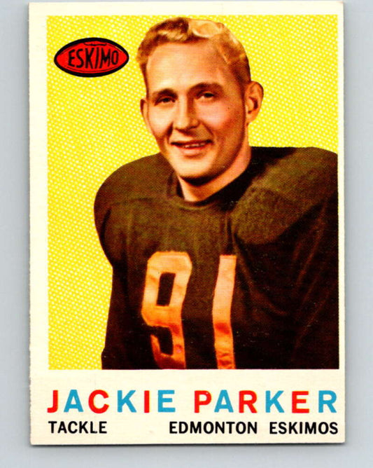 1959 Topps CFL Football #43 Jackie Parker, Edmonton Eskimos  V32631