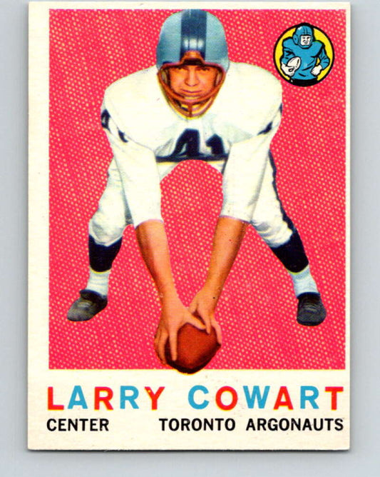 1959 Topps CFL Football #59 Larry Cowart, Toronto Argonauts  V32648
