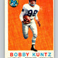 1959 Topps CFL Football #64 Bobby Kuntz Toronto Argonauts  V32655