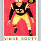 1959 Topps CFL Football #71 Vince Scott, Hamilton Tiger-cats  V32667