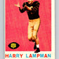 1959 Topps CFL Football #75 Harry Lampman, Hamilton Tiger-cats  V32669