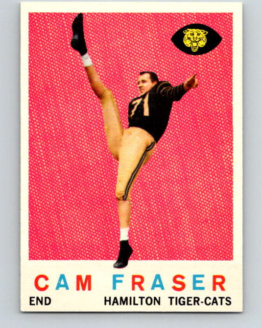 1959 Topps CFL Football #78 Cam Fraser, Hamilton Tiger-cats  V32673