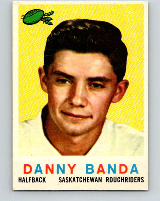 1959 Topps CFL Football #88 Dany Banda, Saskatchewan Roughriders  V32682