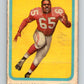 1963 Topps CFL Football #44 Billy Ray Locklin, Montreal Alouettes  V32737