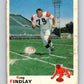 1970 O-Pee-Chee CFL Football #35 Greg Findlay, British Columbia Lions  V32932