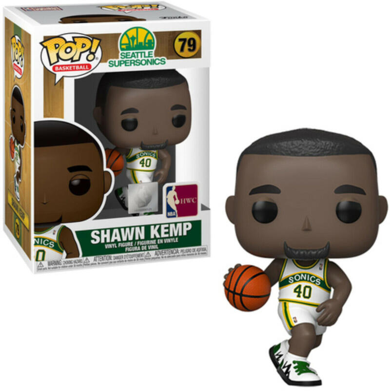 Funko Pop - 79 NBA Basketball - Shawn Kemp Supersonics Vinyl Figure