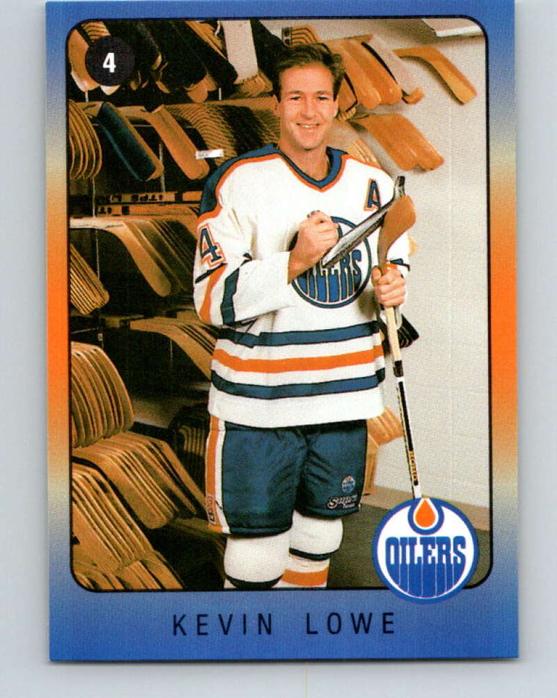 1990-91 IGA Edmonton Oilers #14 Kevin Lowe Edmonton Oilers V33085