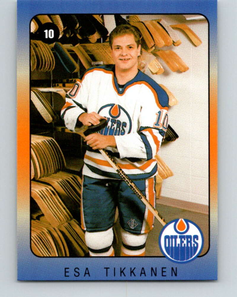 1990-91 IGA Edmonton Oilers #27 Esa Tikkanen Edmonton Oilers V33097