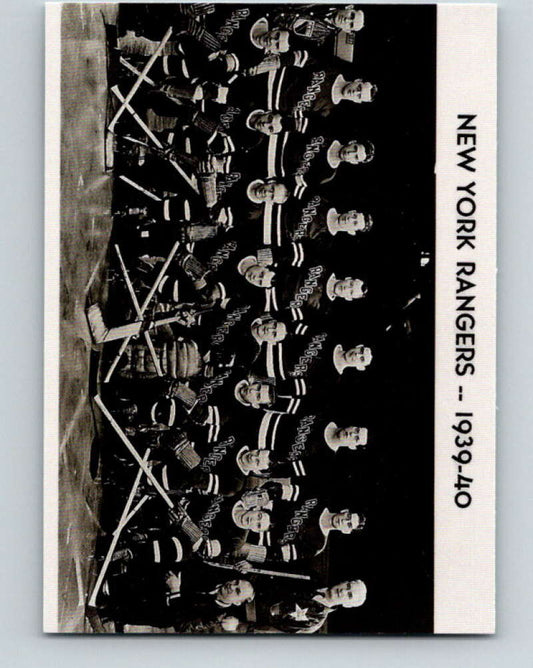 1992-93 High Liner Stanley Cup #17 New York Rangers   V33150
