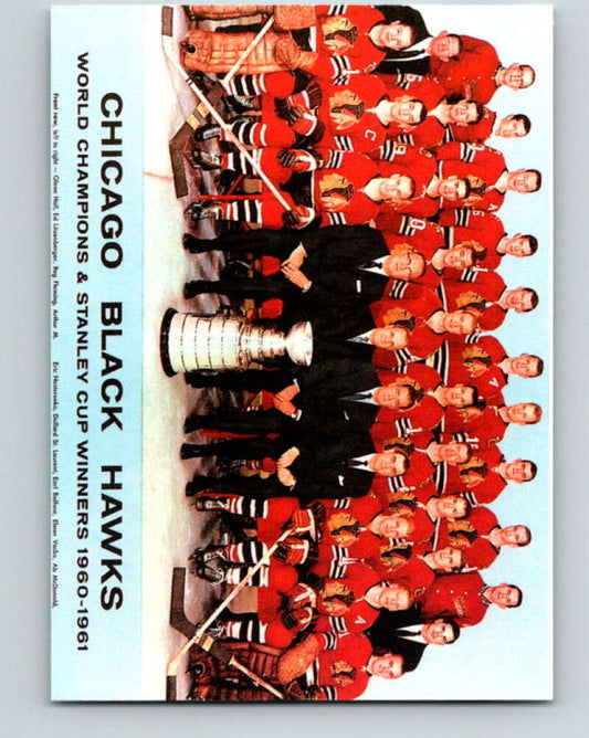 1992-93 High Liner Stanley Cup #20 Chicago Blackhawks   V33159