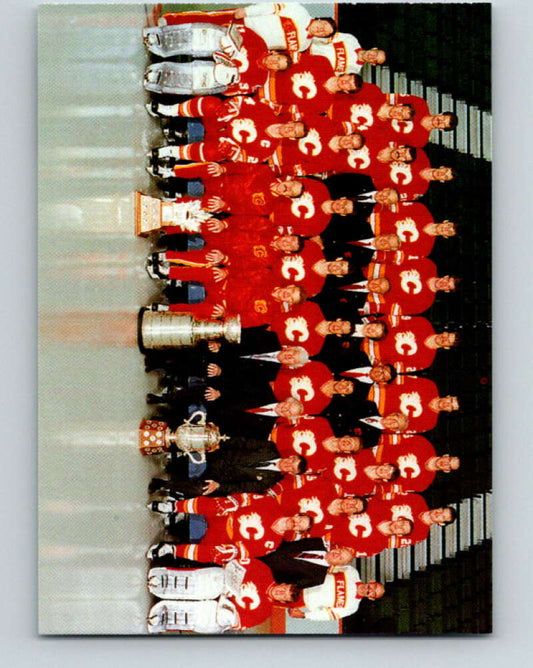 1992-93 High Liner Stanley Cup #26 Calgary Flames   V33167