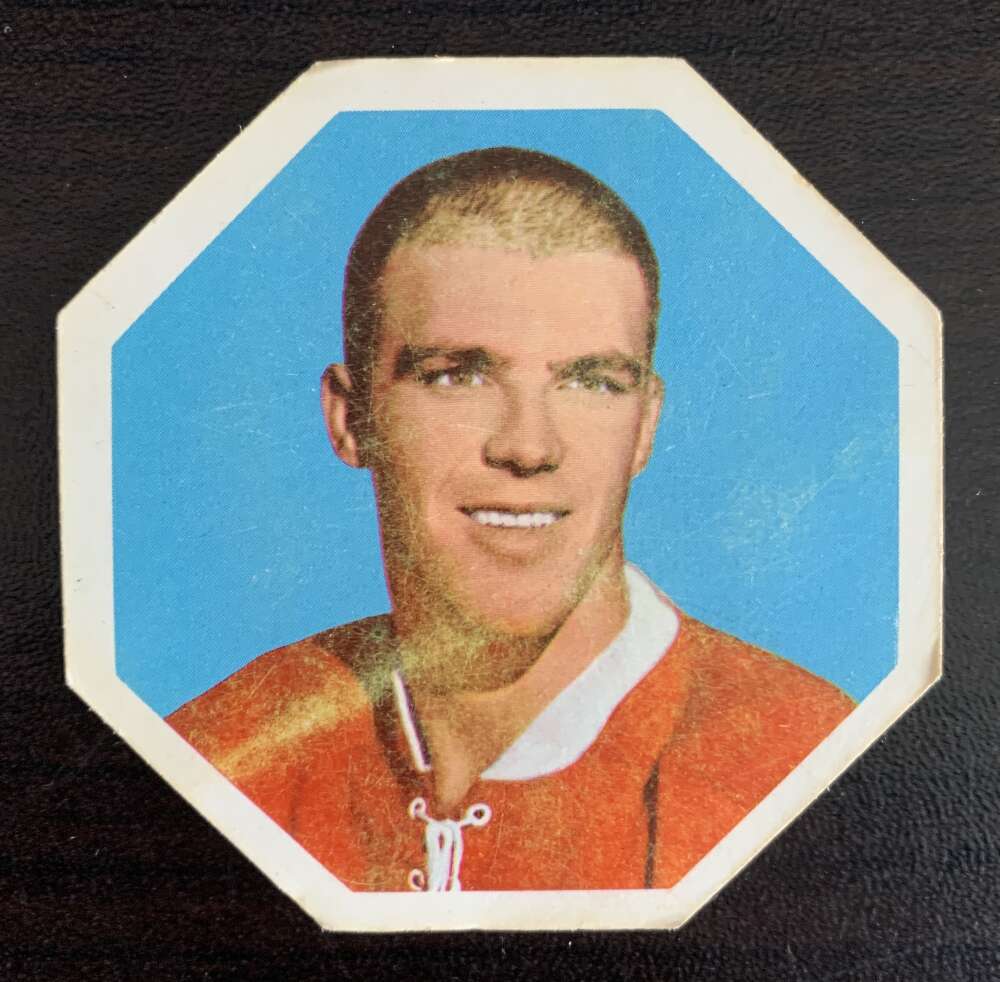 1961-62 York Yellow Backs #12 Jean-Guy Talbot Montreal Canadiens V33183