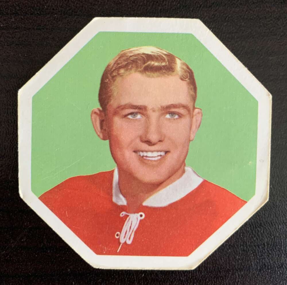 1961-62 York Yellow Backs #16 Bill Hicke Montreal Canadiens V33185