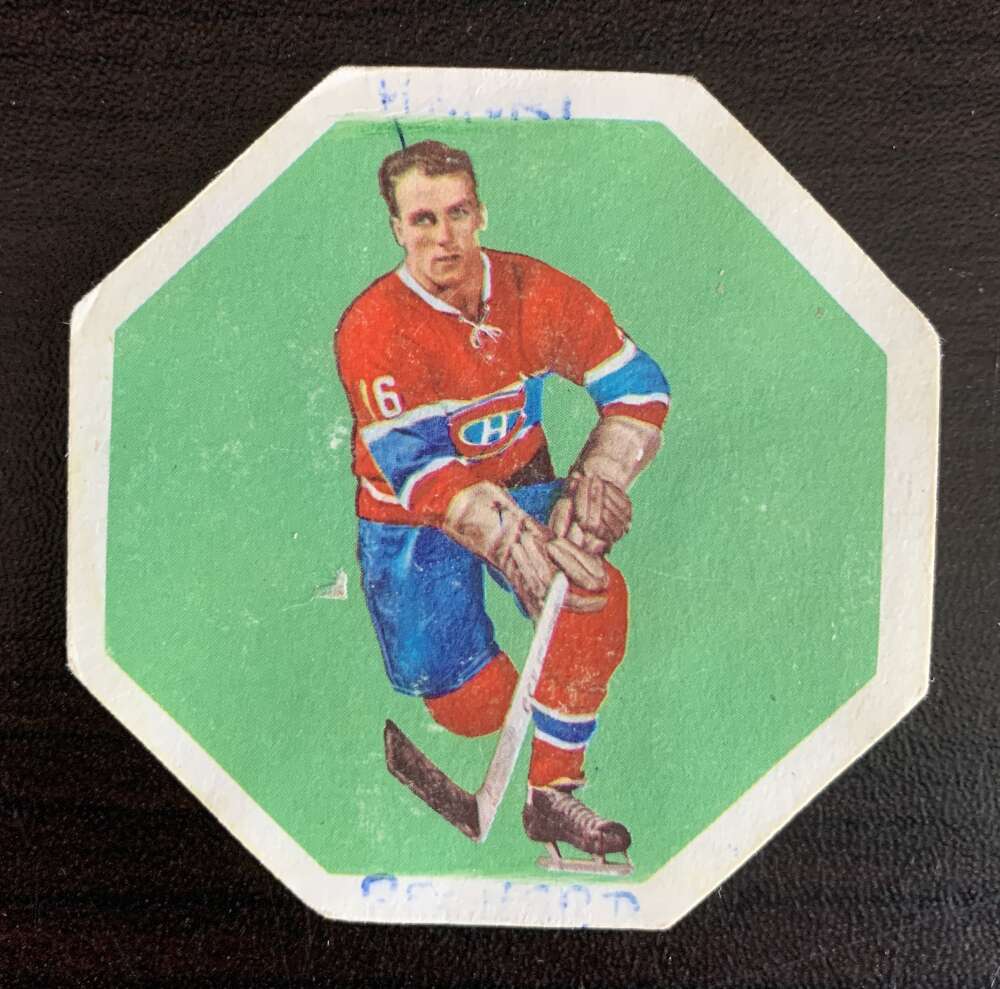 1961-62 York Yellow Backs #18 Henri Richard Montreal Canadiens V33187