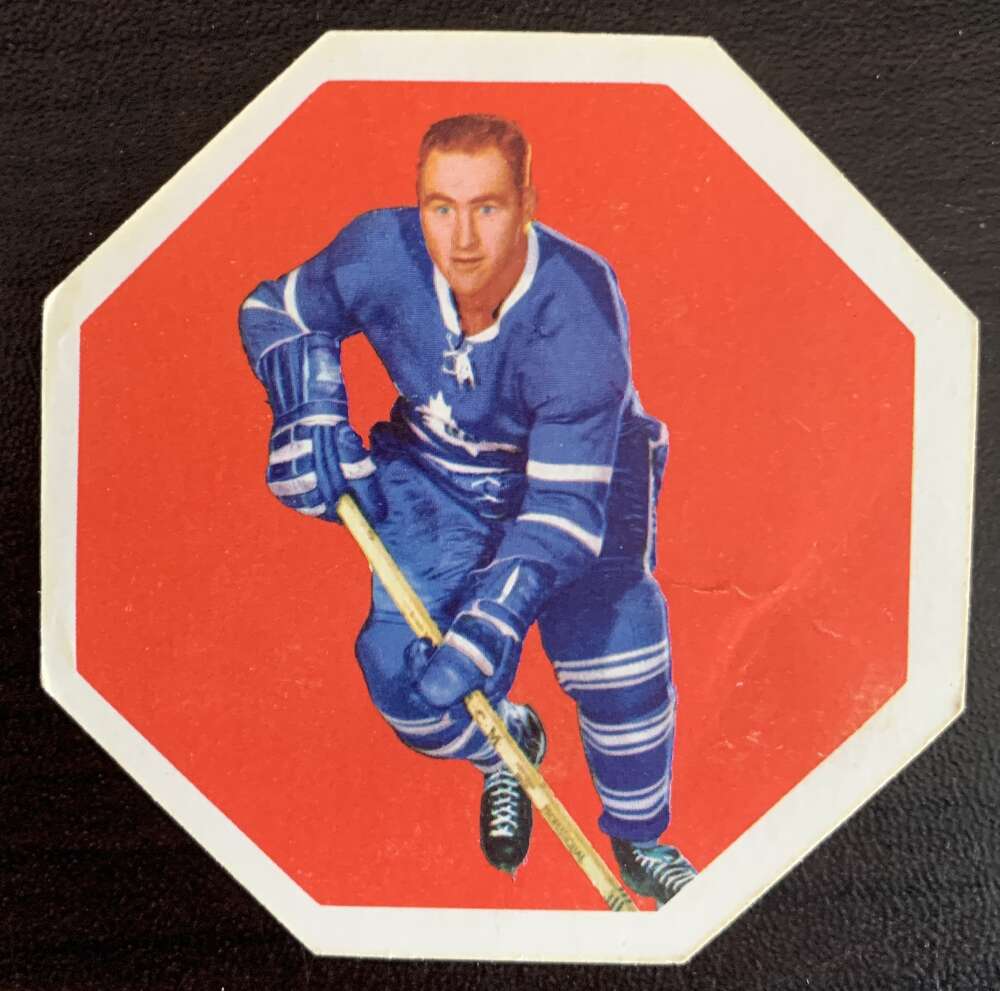 1961-62 York Yellow Backs #21 Red Kelly Toronto Maple Leafs V33190