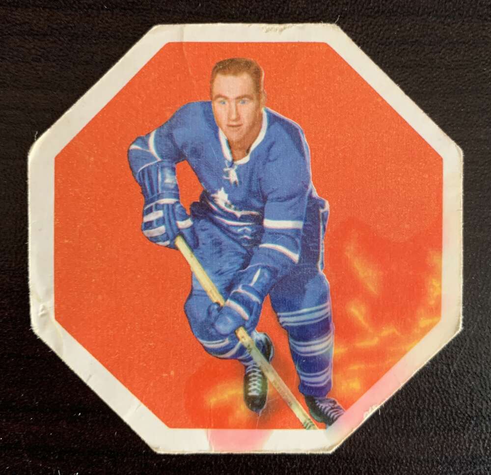 1961-62 York Yellow Backs #21 Red Kelly Toronto Maple Leafs V33191