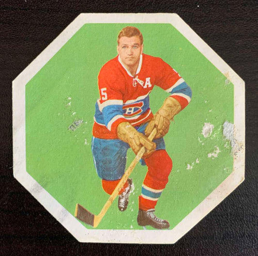 1961-62 York  Yellow Backs #28 Bernie Geoffrion  Montreal Canadiens  V33197