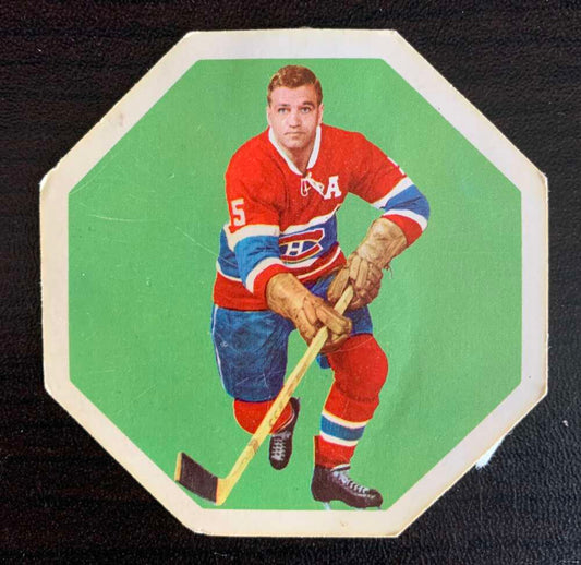1961-62 York  Yellow Backs #28 Bernie Geoffrion  Montreal Canadiens  V33198
