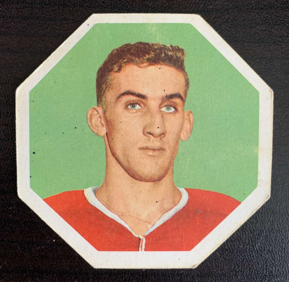 1961-62 York Yellow Backs #40 Lou Fontinato Montreal Canadiens V33209