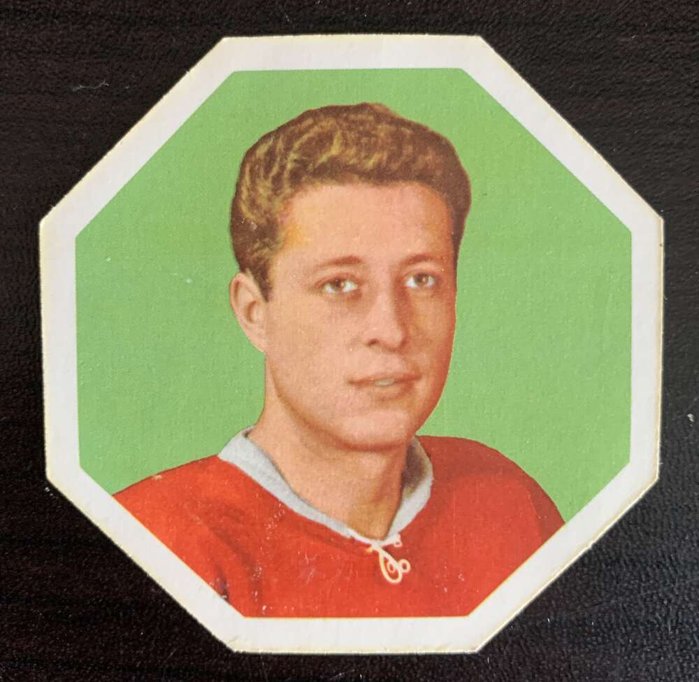 1961-62 York Yellow Backs #42 Jean Gauthier Montreal Canadiens V33213