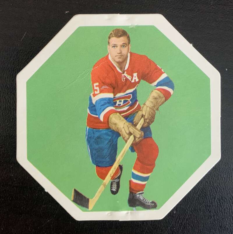 1963-64 York White Backs #20 Bernie Geoffrion Montreal Canadiens V33222