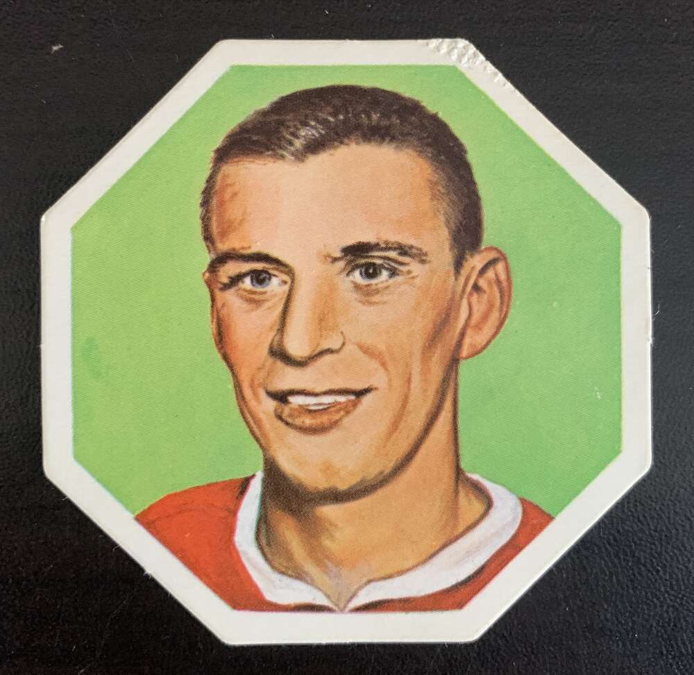 1963-64 York White Backs #32 Marc Reaume Montreal Canadiens V33228
