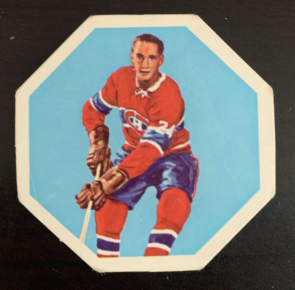 1963-64 York White Backs #34 Jacques Laperriere Montreal Canadiens V33229