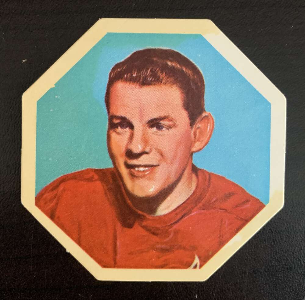1963-64 York White Backs #43 Andre Pronovost Detroit Red Wings V33232