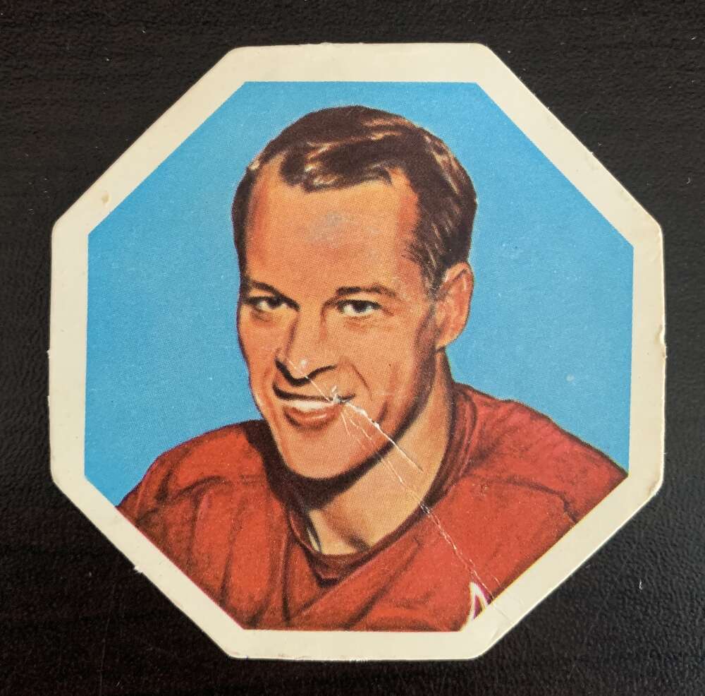 1963-64 York White Backs #45 Gordie Howe Detroit Red Wings V33233