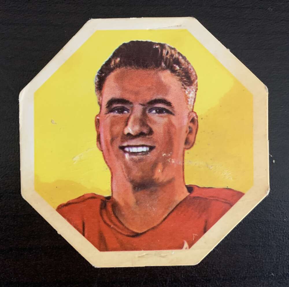 1963-64 York White Backs #47 Norm Ullman Detroit Red Wings V33236