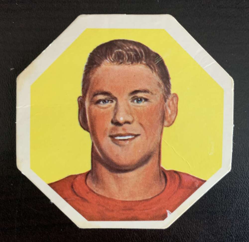 1963-64 York White Backs #50 Alex Delvecchio Detroit Red Wings V33237