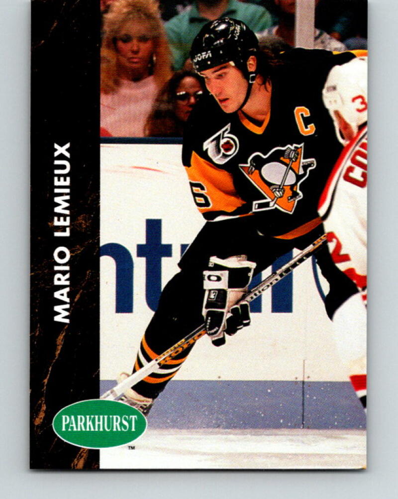 1991-92 Parkhurst #137 Mario Lemieux MINT Pittsburgh Penguins V33367