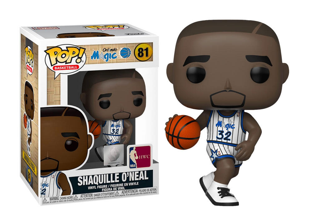 Funko Pop - 81 NBA Basketball - Shaquille O'Neal Magic Vinyl Figure Image 1