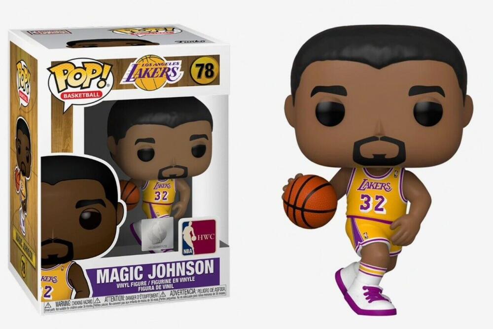 Funko Pop - 78 NBA Basketball - Magic Johnson Lakers Vinyl Figure