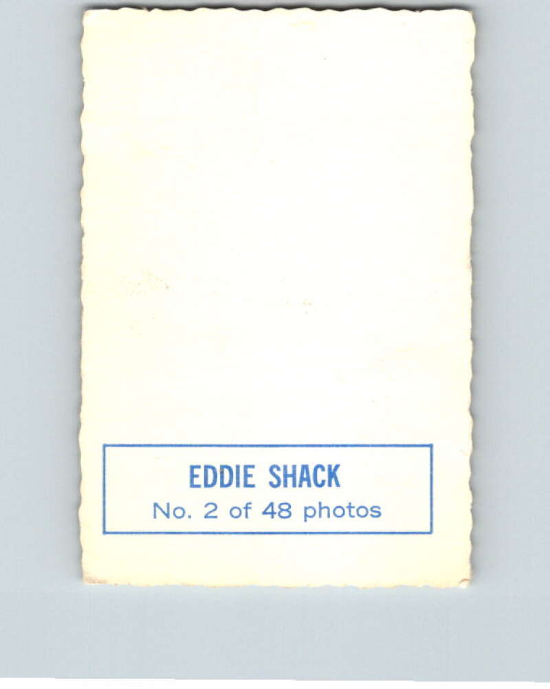 1970-71 O-Pee-Chee Deckle #2 Eddie Shack V33413