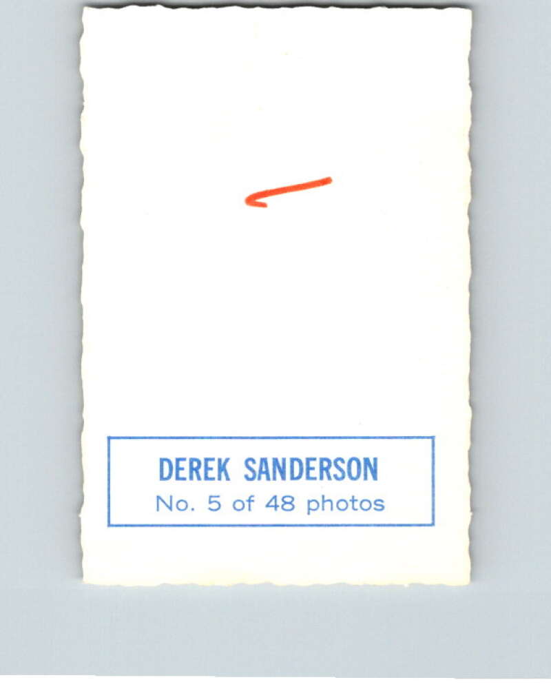 1970-71 O-Pee-Chee Deckle #5 Derek Sanderson V33416