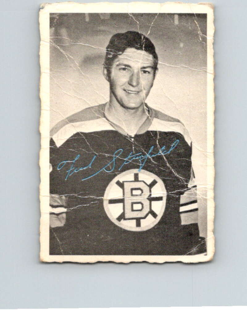 1970-71 O-Pee-Chee Deckle #7 Fred Stanfield V33419