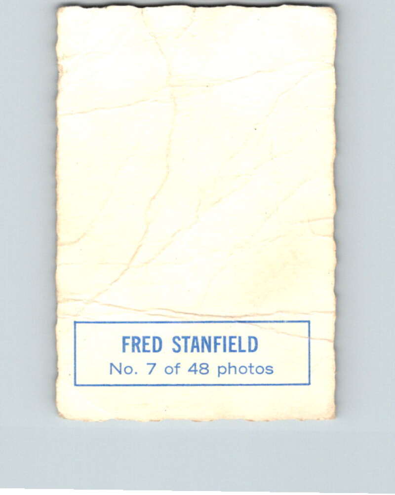 1970-71 O-Pee-Chee Deckle #7 Fred Stanfield V33419