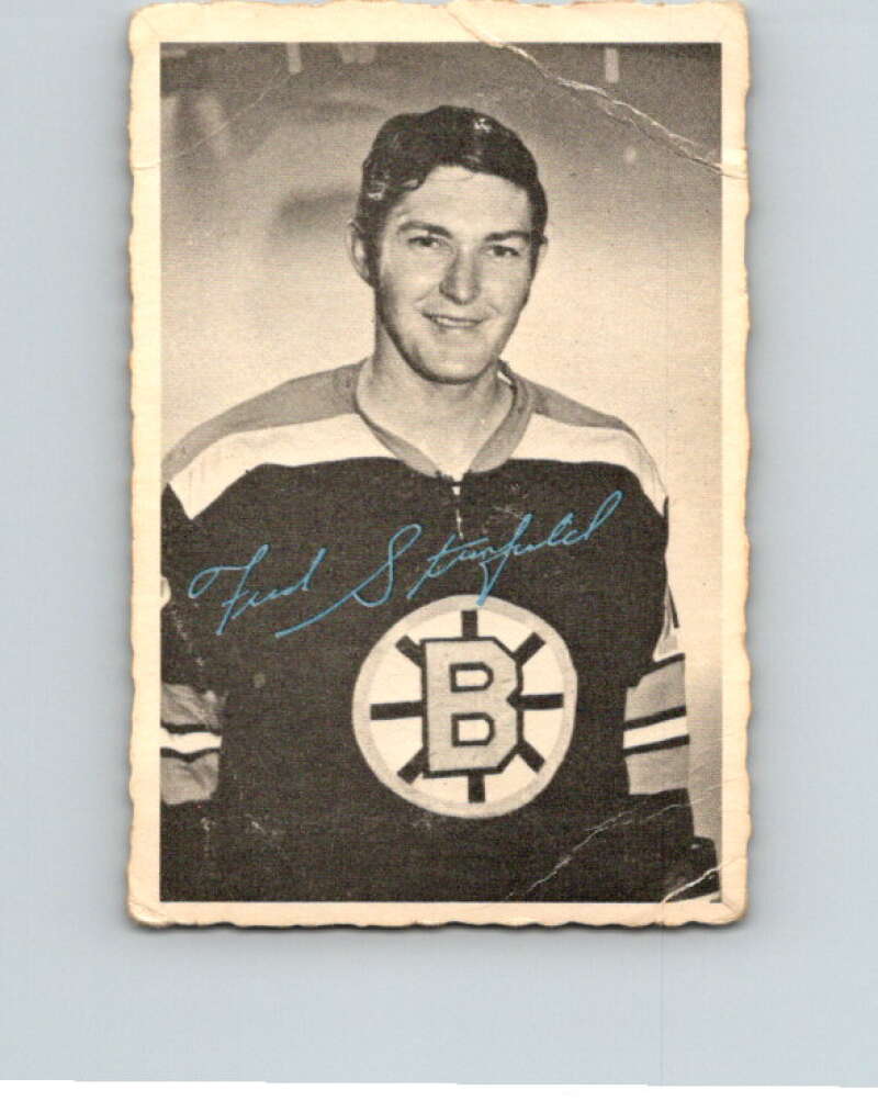 1970-71 O-Pee-Chee Deckle #7 Fred Stanfield V33420