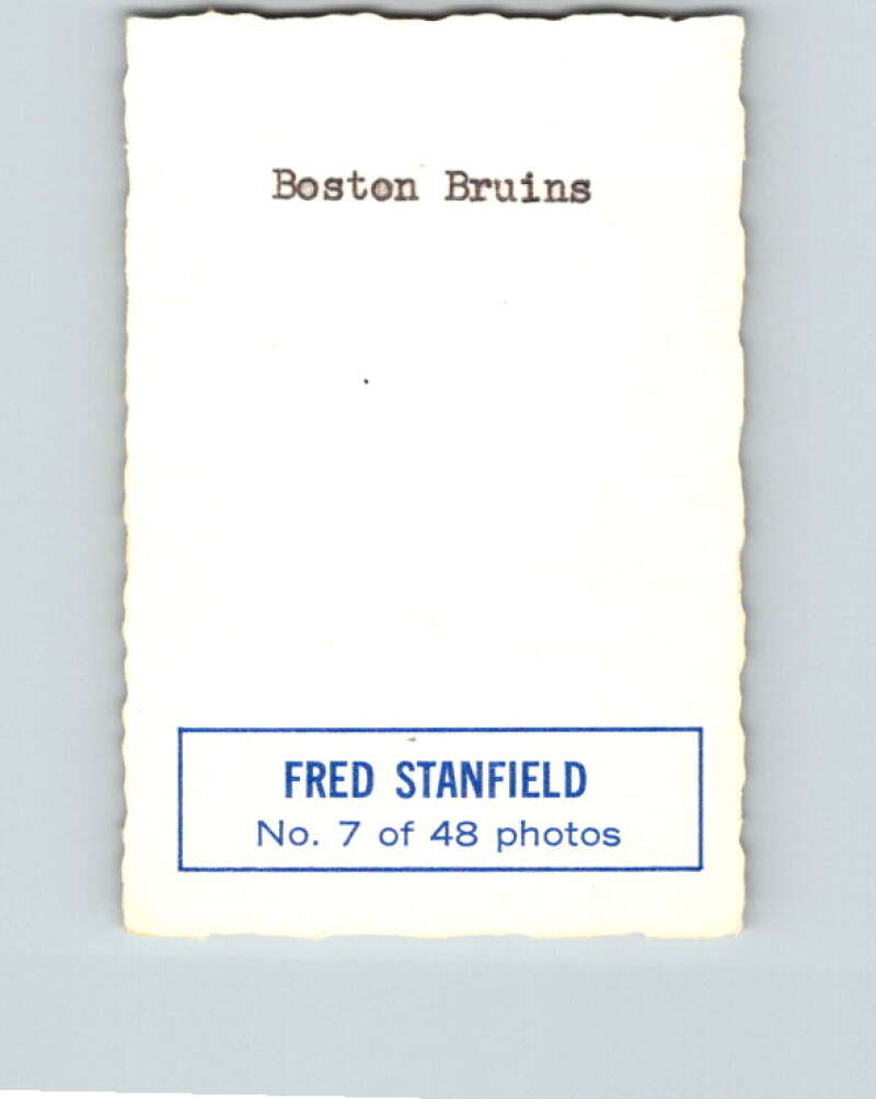 1970-71 O-Pee-Chee Deckle #7 Fred Stanfield V33421