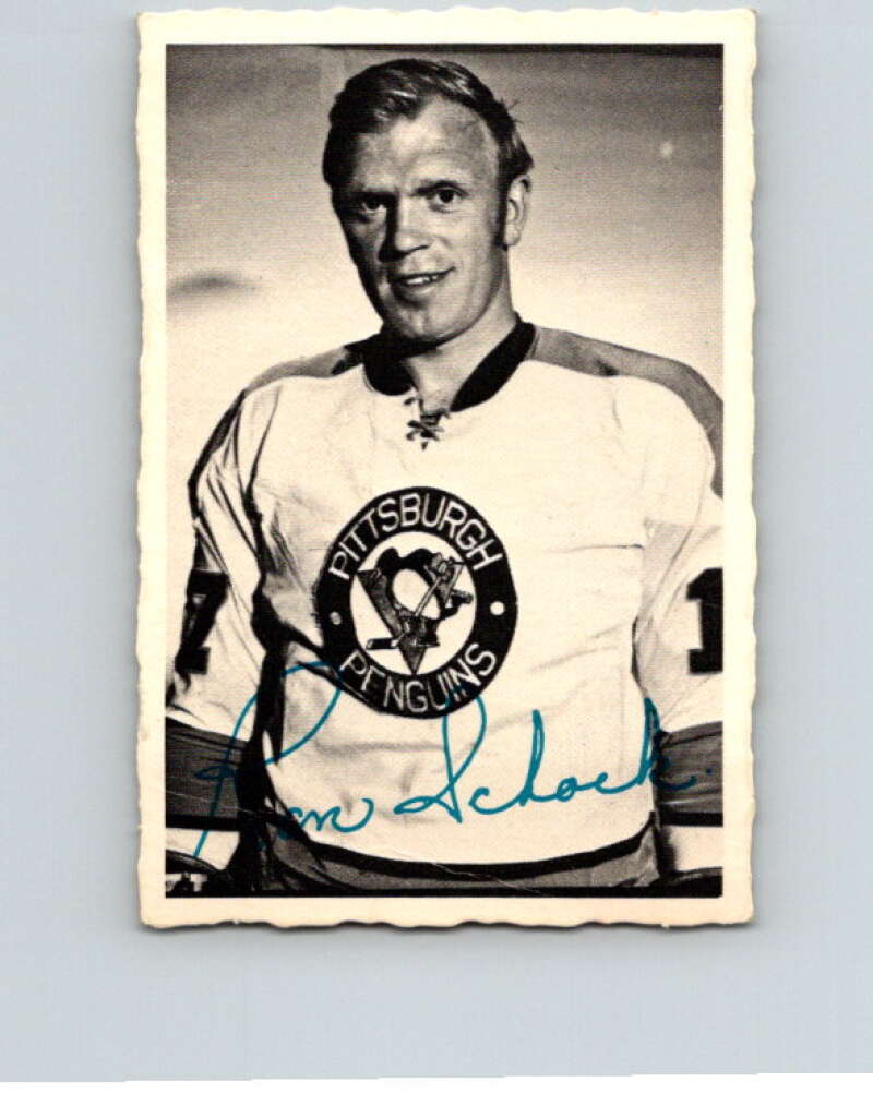 1970-71 O-Pee-Chee Deckle #9 Ron Schock V33428