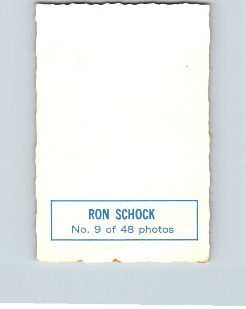 1970-71 O-Pee-Chee Deckle #9 Ron Schock V33428